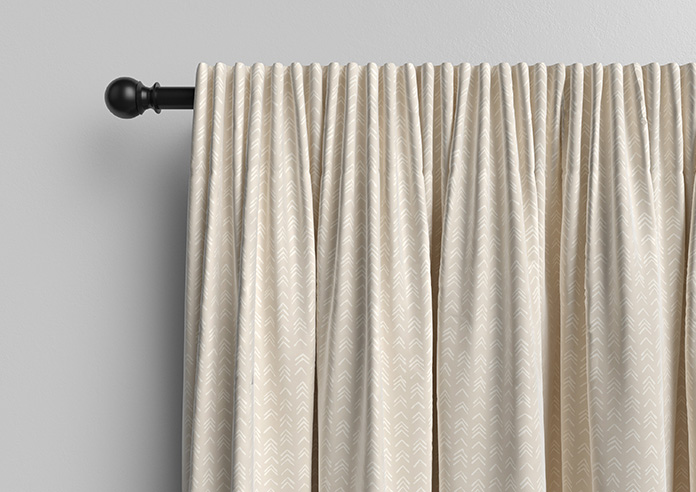 Rolling Hills Velvet, Natural - Made to Measure Curtains - Image 10